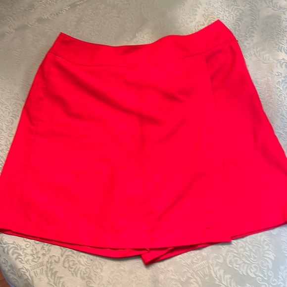 LizGolf by Liz Claiborne Golf / pickleball Skort red Sz 10 - Picture 3 of 8